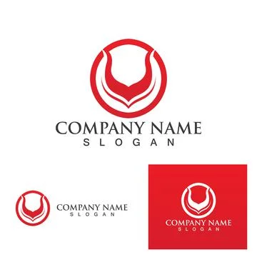 Devil horn Vector icon design illustration Template Stock Illustration