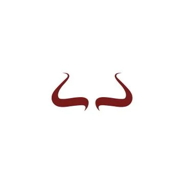 Devil horn Vector icon Stock Illustration