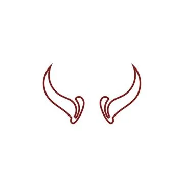 Devil horn Vector icon 스톡 일러스트