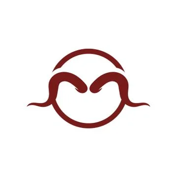 Devil horn Vector icon Stock Illustration