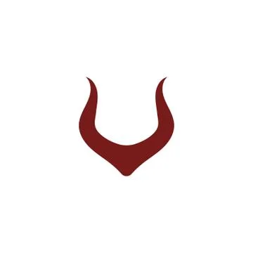 Devil horn Vector icon Stock Illustration