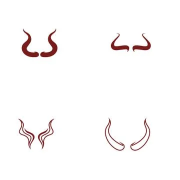 Devil horn Vector icon 스톡 일러스트