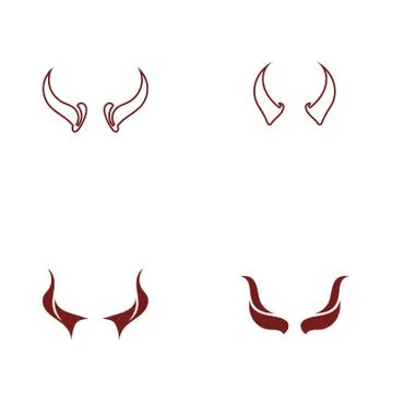 Devil horn Vector icon 스톡 일러스트