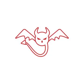 Devil horn Vector icon Stock Illustration