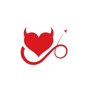 Devil horn Vector icon Stock Illustration