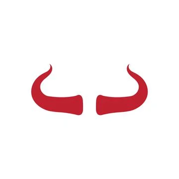 Devil horn Vector icon Stock Illustration