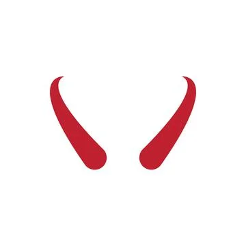 Devil horn Vector icon Stock Illustration