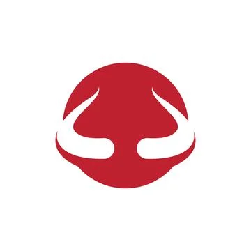 Devil horn Vector icon Illustrazione stock