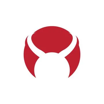 Devil horn Vector icon Illustrazione stock