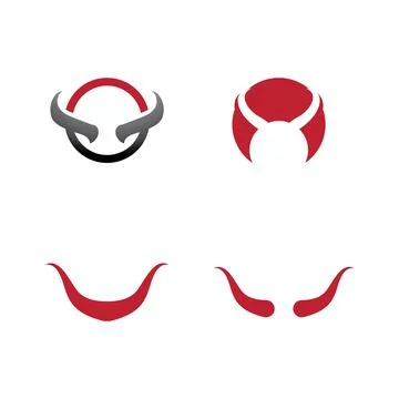 Devil horn Vector icon Illustrazione stock