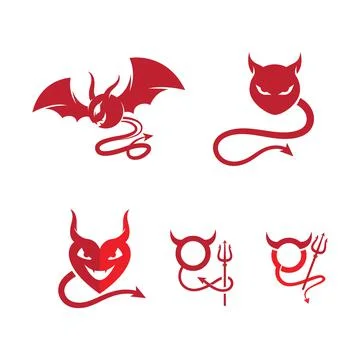 Devil horn Vector icon Stock Illustration