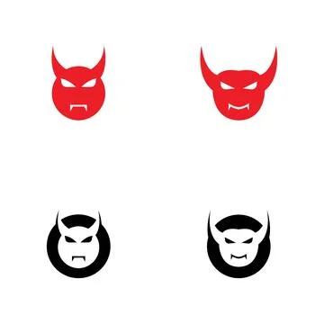 Devil horn Vector icon Illustrazione stock