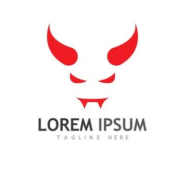 Devil horn Vector icon Stock Illustration