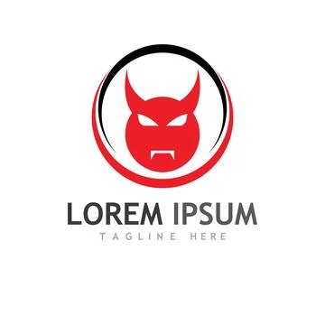 Devil horn Vector icon Illustrazione stock