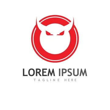 Devil horn Vector icon Illustrazione stock