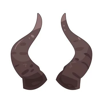 Devil horns illustration イラスト素材