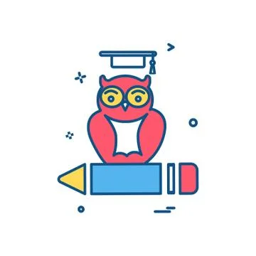 Devil icon design vector 스톡 일러스트