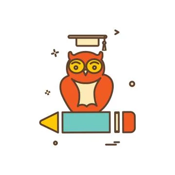 Devil icon design vector Stockillustratie