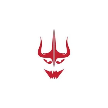 Devil ilustration vector Stock Illustration