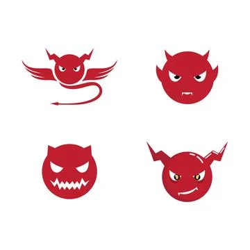 Devil ilustration vector Stock Illustration