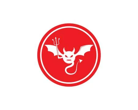 Devil logo vector Stockillustratie