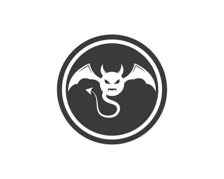 Devil logo vector 스톡 일러스트