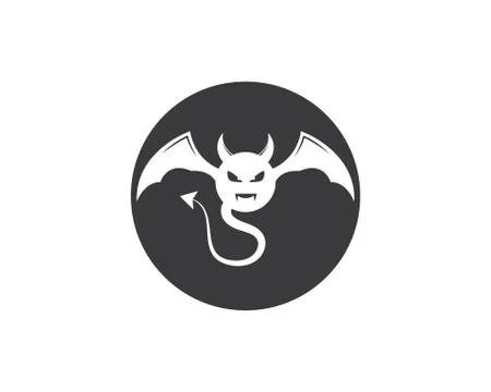 Devil logo vector Stock Illustration