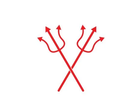 Devil logo vector Stock Illustration