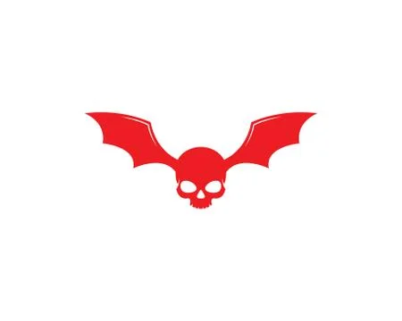 Devil logo vector template illustration Stock Illustration