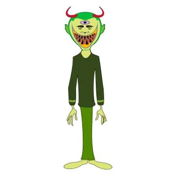 Devil Man Stock Illustration