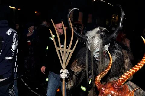 Devil mask. Foto stock