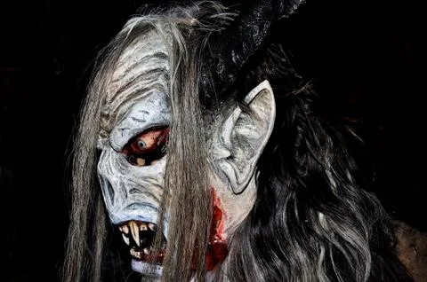 Devil mask. Foto stock
