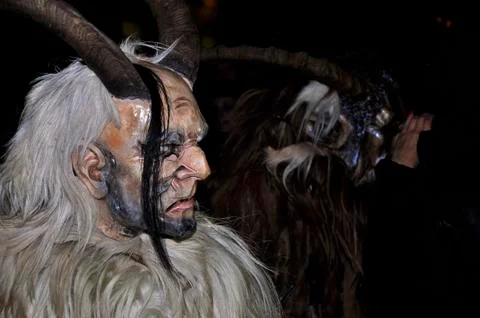 Devil mask. Foto stock