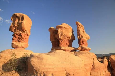  Devil s Garden Escalante Devil s Garden (Grand Staircase-Escalante Nation... Stock Photos