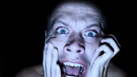 Devil spiritual exorcism. Stock Footage 96383521