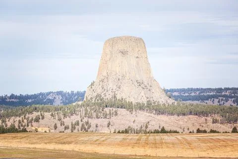 Devil Tower, South Dakota Stock Photos