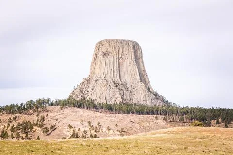 Devil Tower, South Dakota Stock Photos