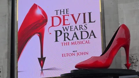 The Devil Wears Prada Musical Dominion Theatre Stock Footage 333918077
