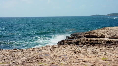 Devil&amp;#039;s Bridge, Antigua 動画素材 343161706