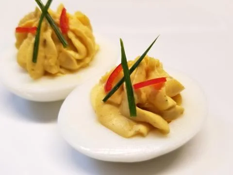 Deviled Eggs -2 Stock Photos