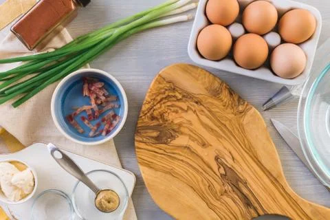 Deviled eggs Stock Photos