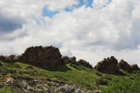 Devil's Backbone 스톡 사진