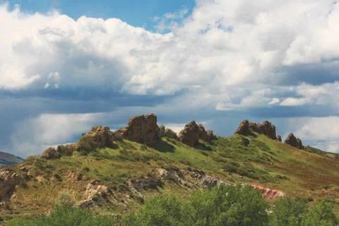 Devil's Backbone 스톡 사진