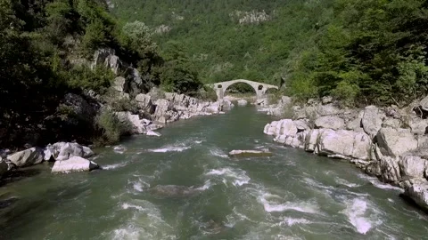 The Devil's Bridge in Bulgaria 2 Stock Footage 168683891