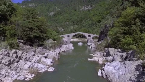 The Devil's Bridge in Bulgaria 3 Stock Footage 168540663