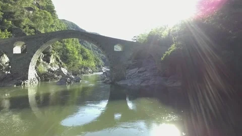 The Devil's Bridge in Bulgaria 4 Stock Footage 168541443