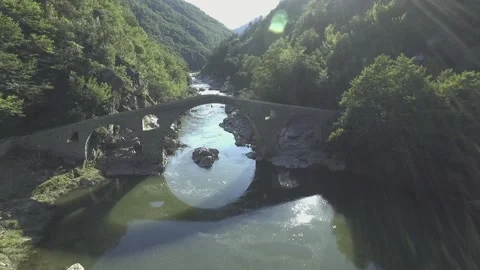 The Devil's Bridge in Bulgaria 5 Stock Footage 168685098