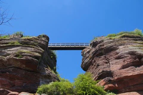 The devil's bridge, France Stock Photos