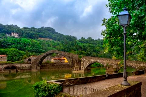 Devils Bridge Foto stock