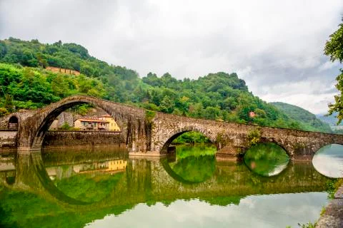 Devils Bridge Foto stock